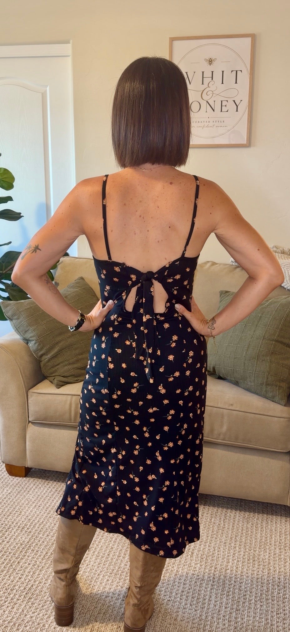 Almost Famous Midi Dress
