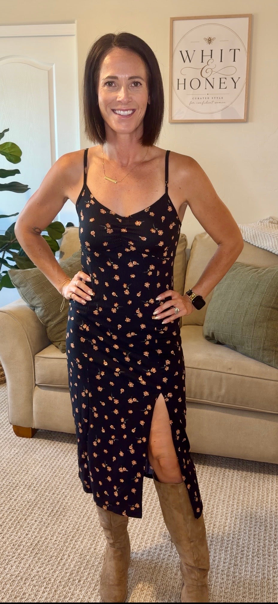 Almost Famous Midi Dress