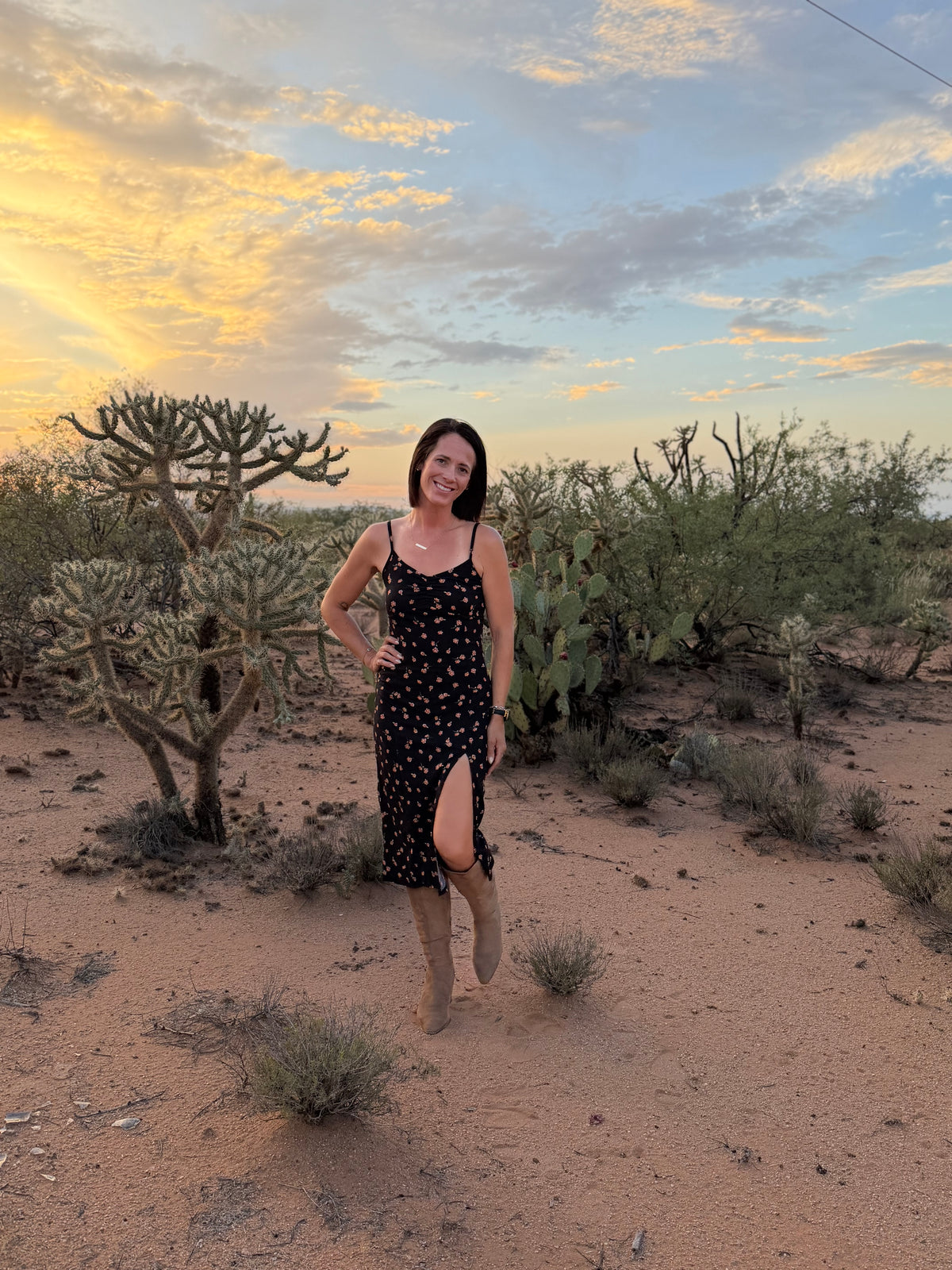 Almost Famous Midi Dress