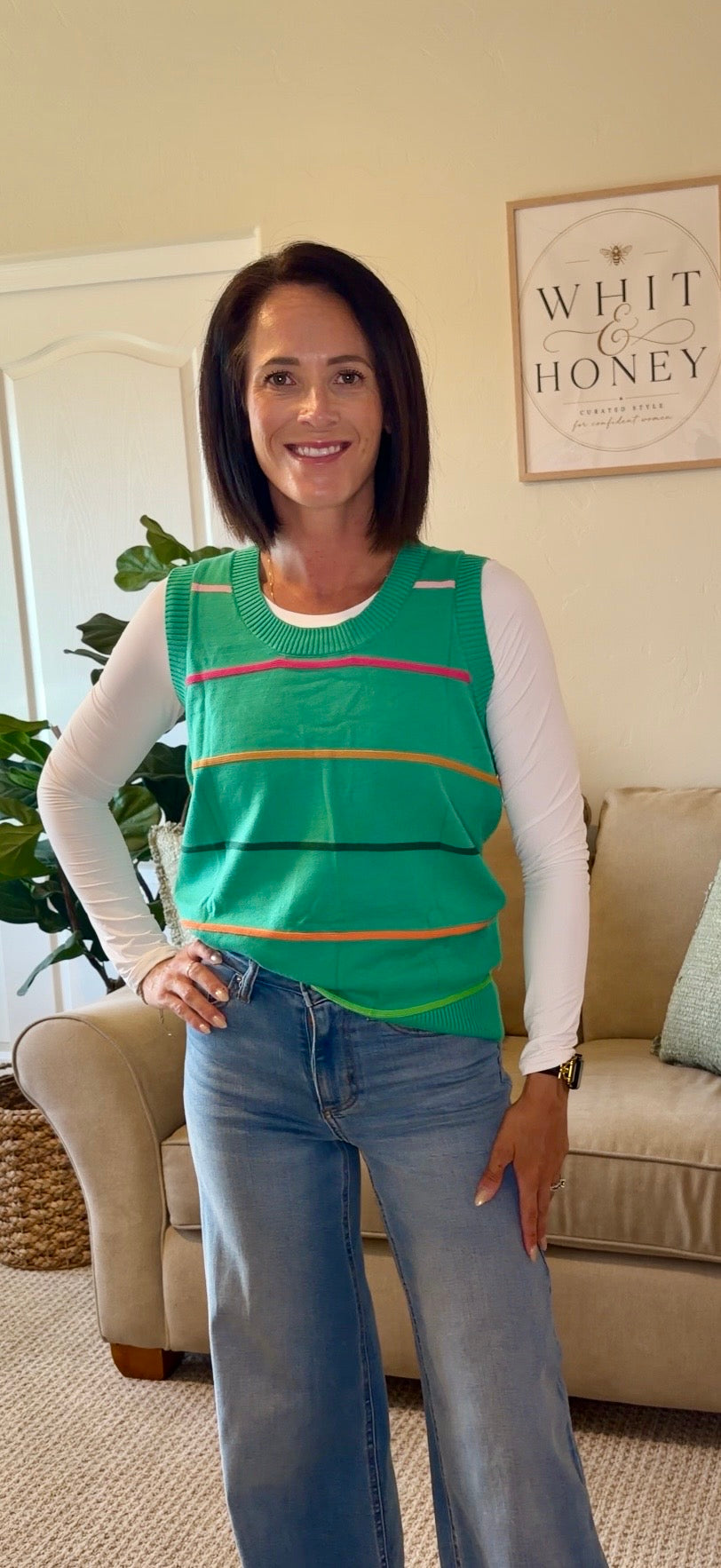 The Plot Twist Sweater Tank