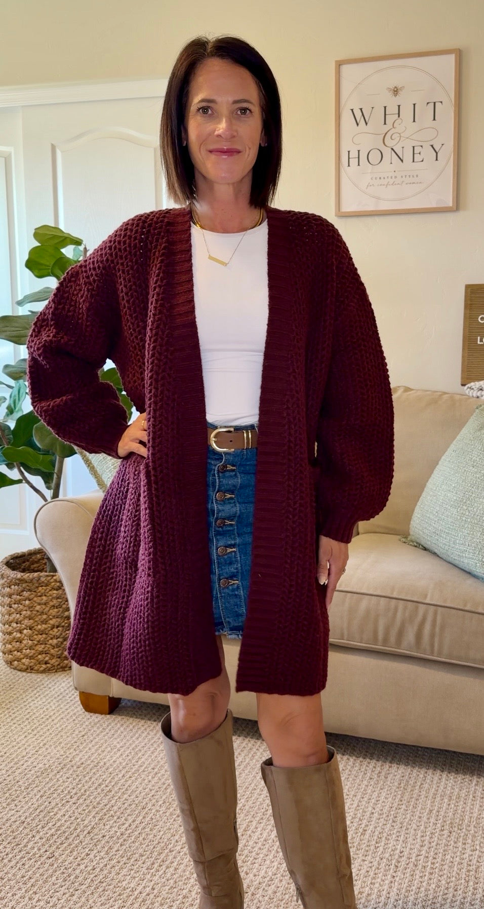 Emotional Support Cardigan