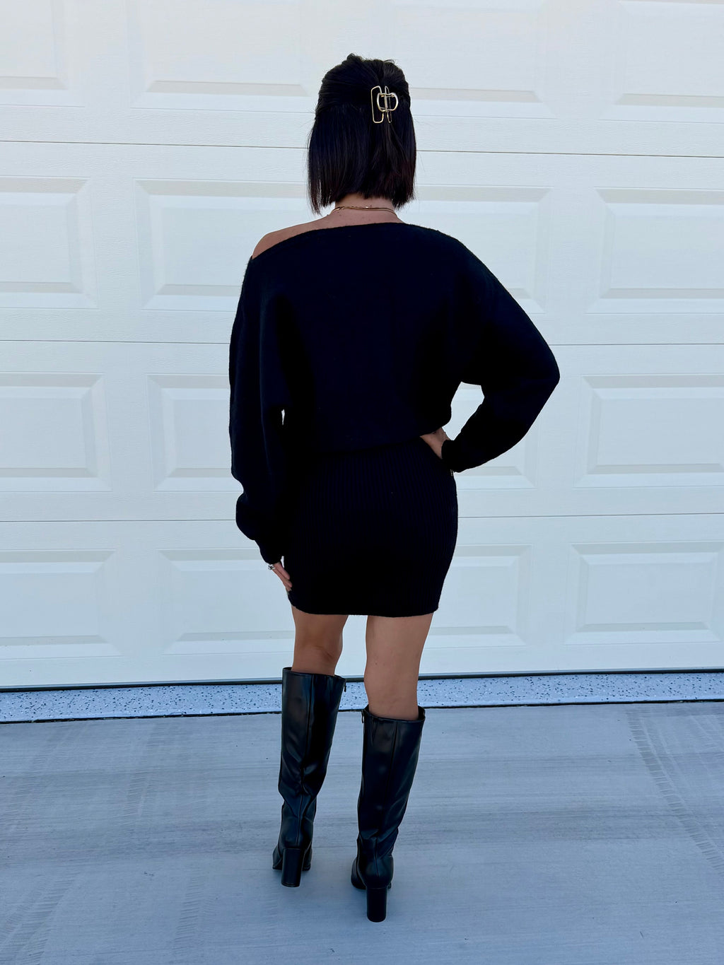 OMG Becky Sweater Mini Dress