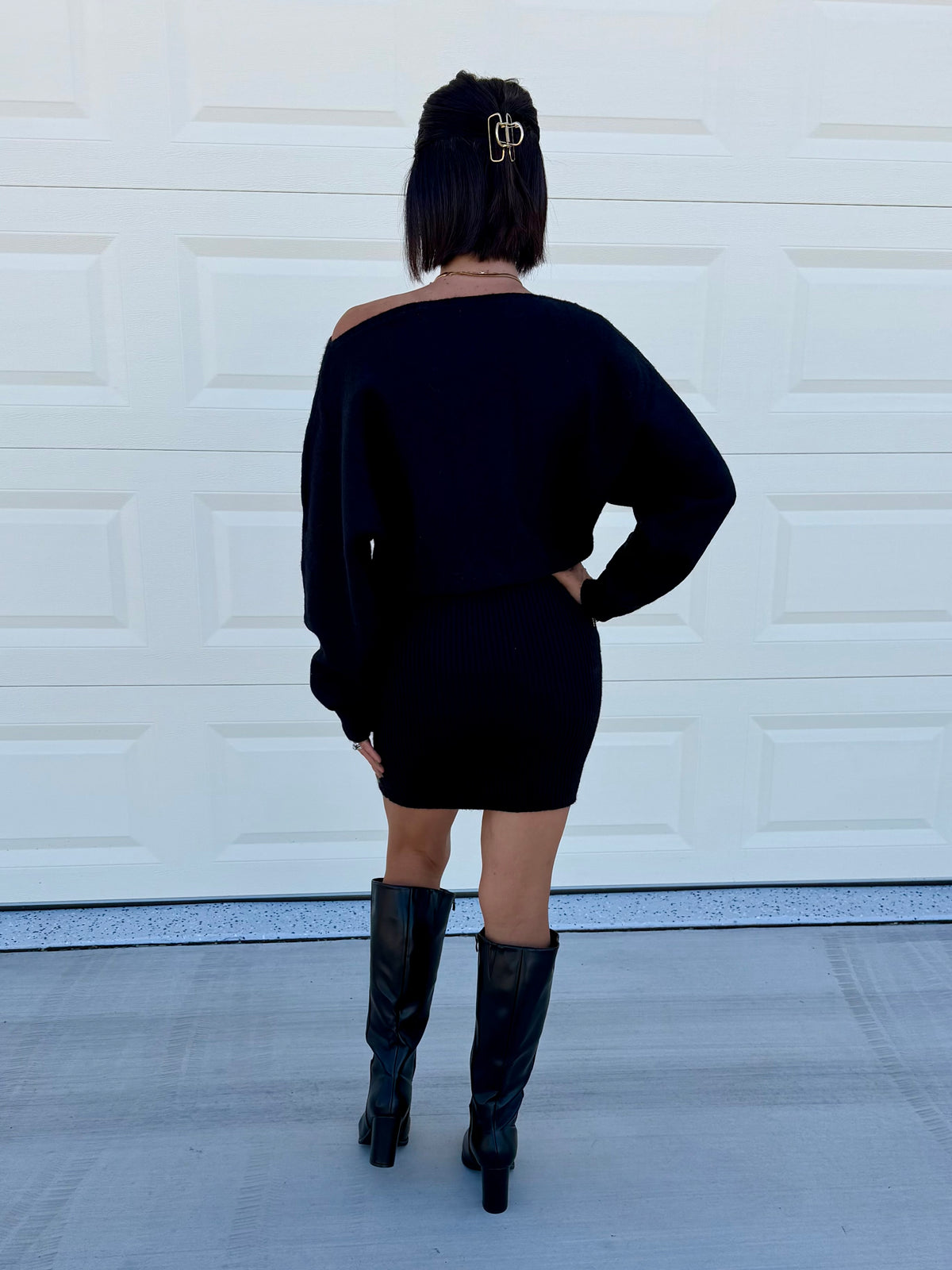 OMG Becky Sweater Mini Dress