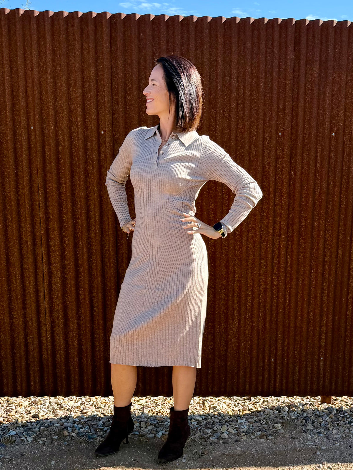 Booked and Bougie Midi Dress