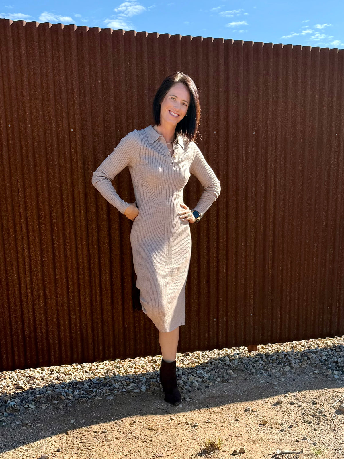 Booked and Bougie Midi Dress