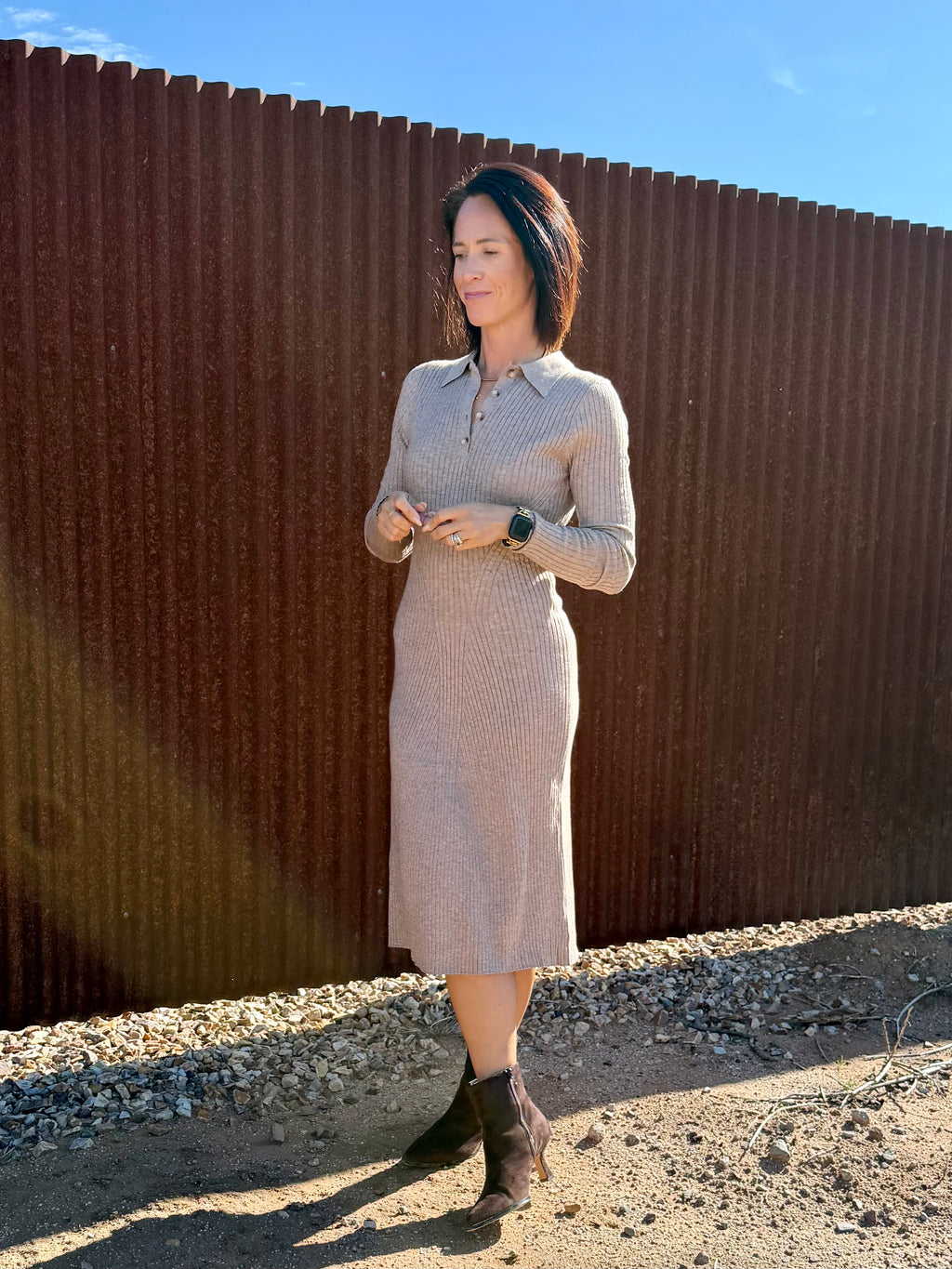 Booked and Bougie Midi Dress