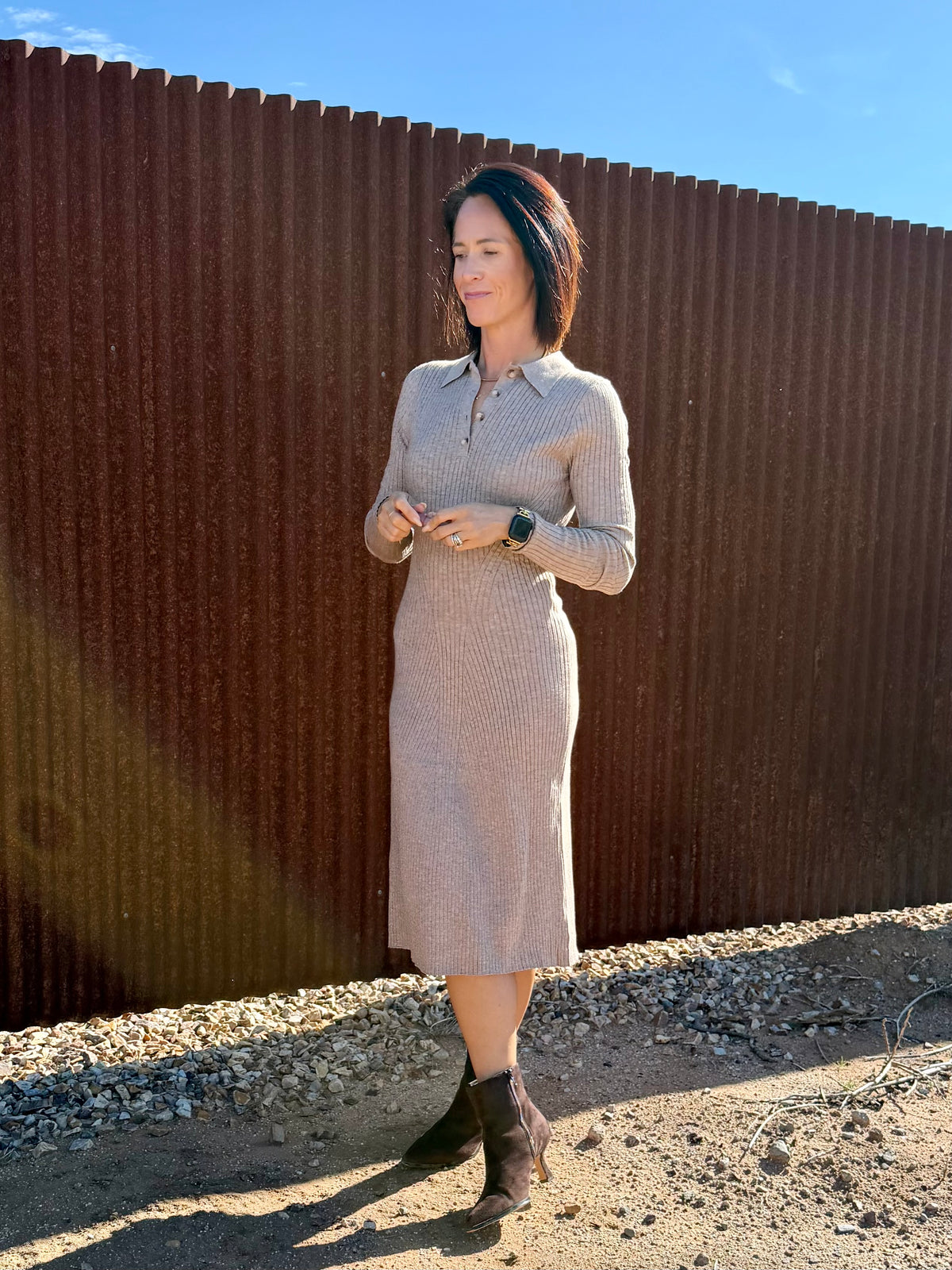 Booked and Bougie Midi Dress